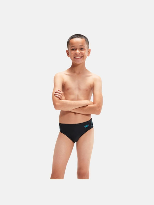 Speedo Costum de baie pentru copii Slipuri de înot Îmbrăcăminte de înot pentru copii Negru