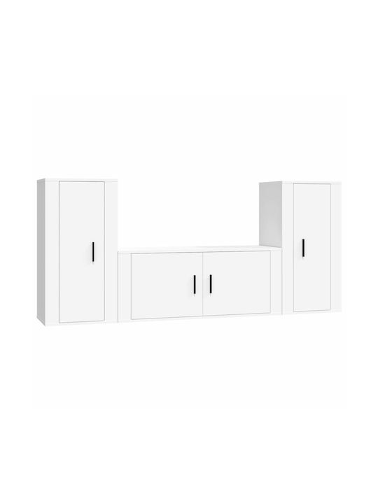 Wohnzimmer TV-Einheit Weiß L40xB34.5xH80cm