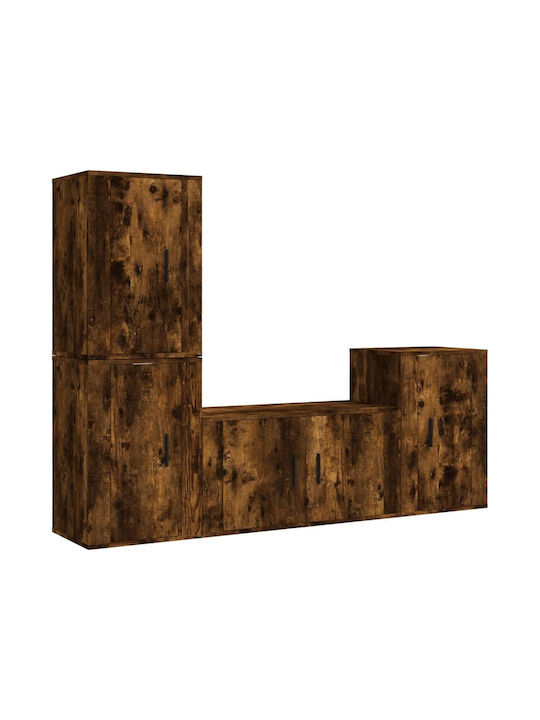 Wohnzimmer TV-Einheit Smoky Oak L80xB34.5cm