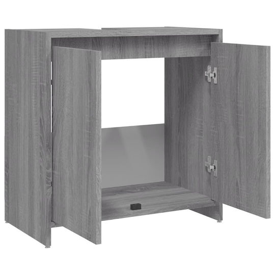vidaXL Countertop without Sink L60xW33xH61cm Sonoma