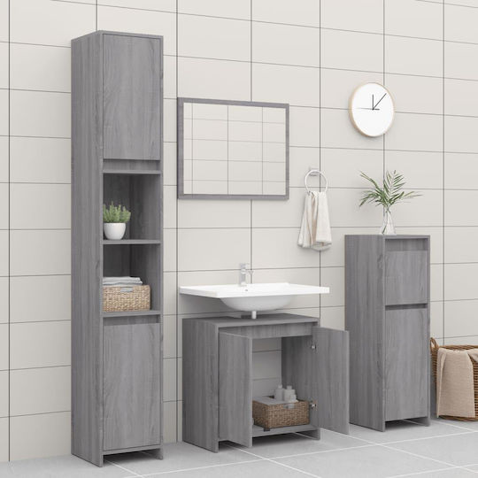 vidaXL Countertop without Sink L60xW33xH61cm Sonoma