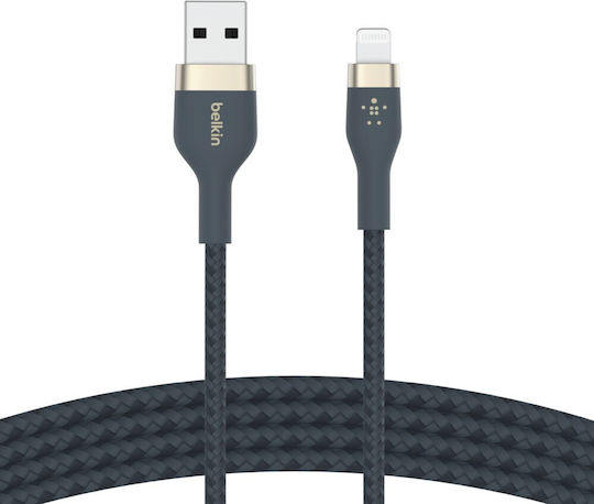 Belkin USB-A to Lightning Cable Gray 1m (CAA010BT1MBL)