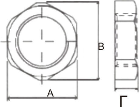Elvhx Nuss für Schraube M13.5mm
