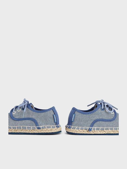 Kids Espradrilles with Laces Blue