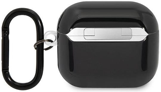 BMW Multiple Colored Lines Hülle Silikon mit Haken in Schwarz Farbe für Apple AirPods 3