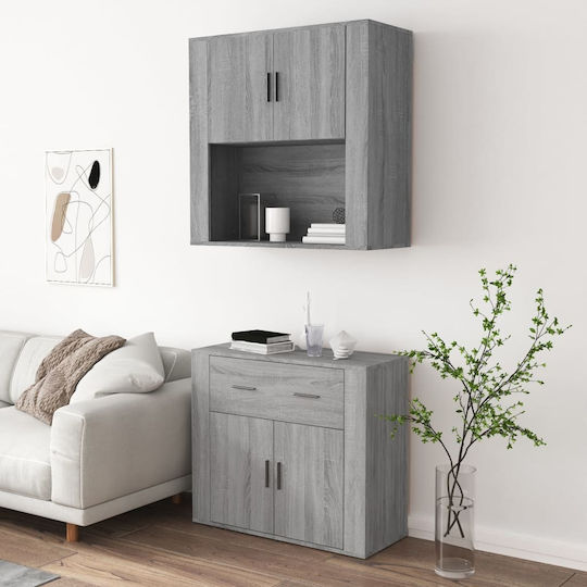 Wooden Office Cabinet 80x33x70cm