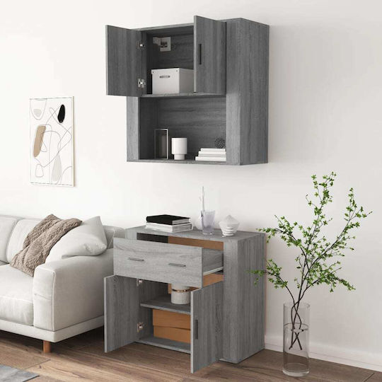 Wooden Office Cabinet 80x33x70cm