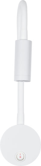 GloboStar Goose Single LED Natural White Spot in White Color