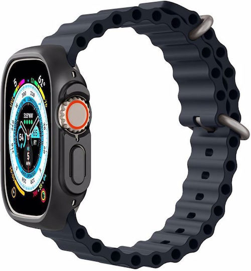 Awei H16 Ultra Smartwatch με Παλμογράφο (Μαύρο)
