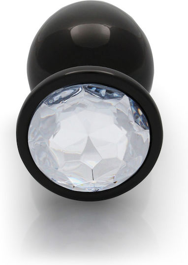 Shots Ouch Metal Butt Plug Πρωκτική Σφήνα Large Διάφανη