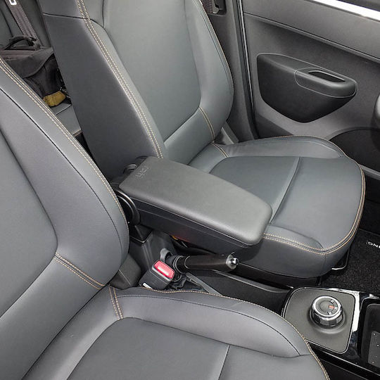 Rati Armster 3 Car PU Armrest for Suzuki SX4 S-Cross 2015-2020 Black