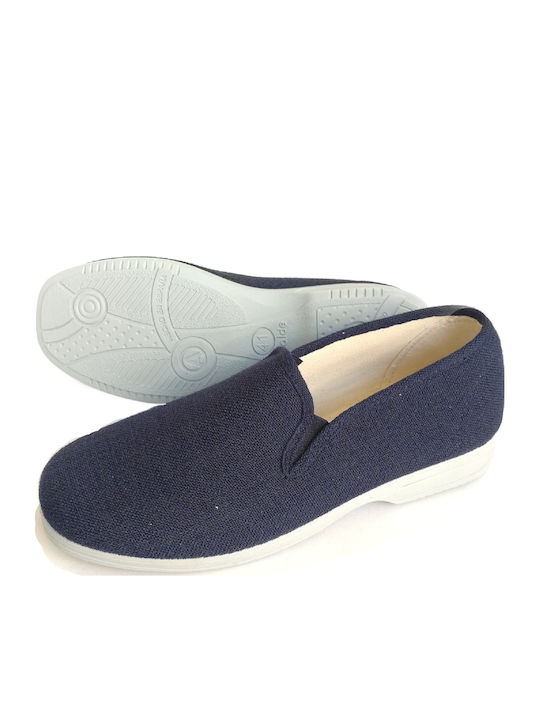 Papuci Bărbați Închiși De Iarnă Navy Blue