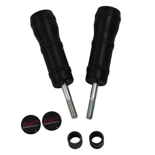 GPK Motorcycle Exhaust Protector Yamaha X-MAX 400 Black