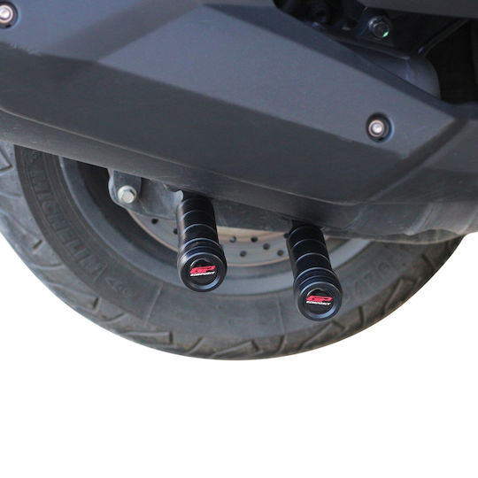 GPK Motorcycle Exhaust Protector Yamaha X-MAX 400 Black