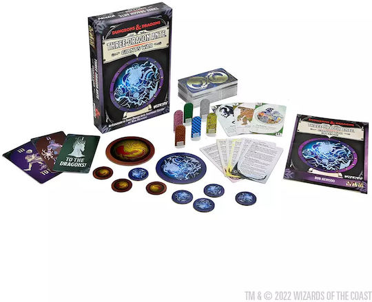 Game Expansion Three-Dragon Ante Giants War for 2-6 Players 12+ Years Old (EN) WizKids