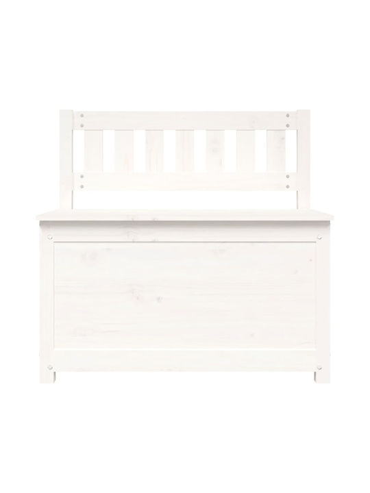 Bench Outdoor Wooden with Chest 80x41x77cm