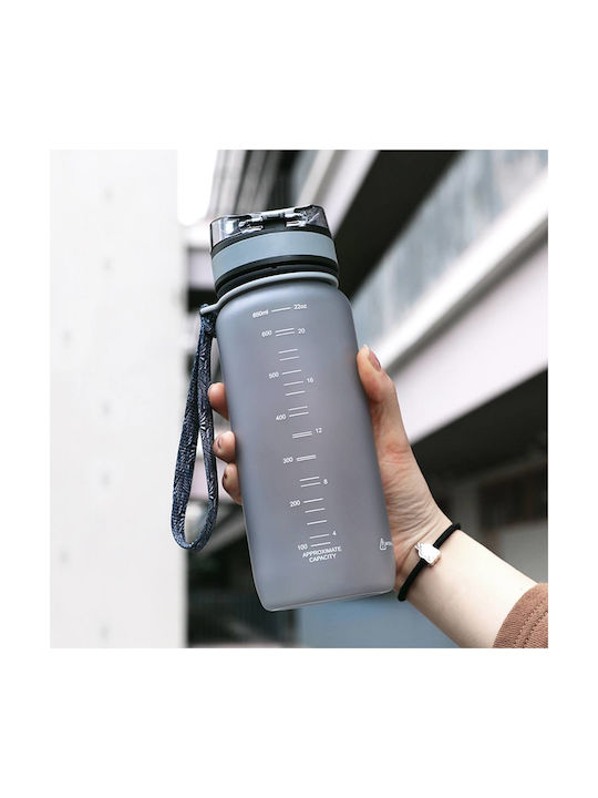 Uzspace Tritan BPA Free Plastic Water Bottle 650ml