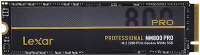 Lexar NM800 Pro SSD 2TB M.2 NVMe PCI Express 4.0