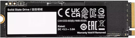 Gigabyte AORUS Gen4 7300 SSD 2TB τύπου M.2 με σύνδεση PCI Express 4.0 και Ψύκτρα (PS5 Compatible) AG4732TB