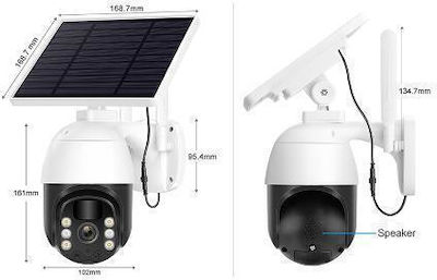 Anga IP Surveillance Camera Wi-Fi 1080p Full HD Waterproof with Two-Way Communication