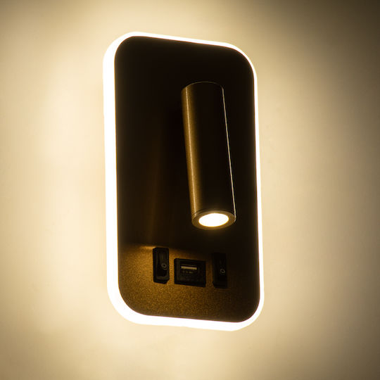 GloboStar LADY-O Single Built-In Led Natural White Spot in Gold Colour