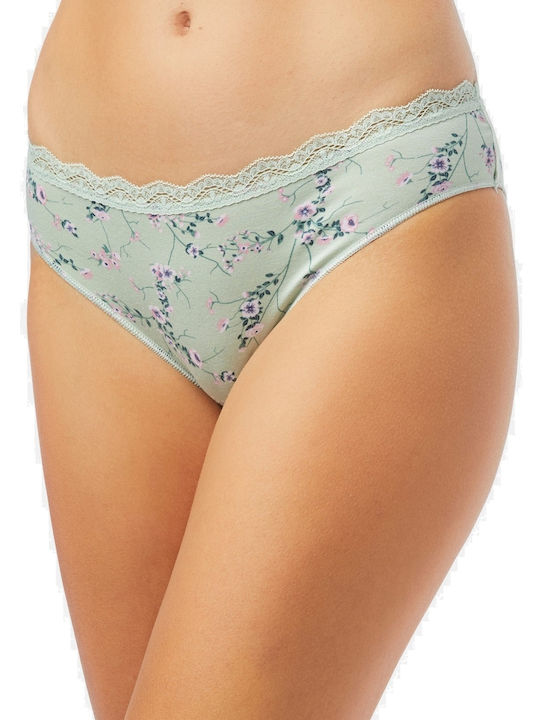 Minerva Damen Slip 2Pack Grün