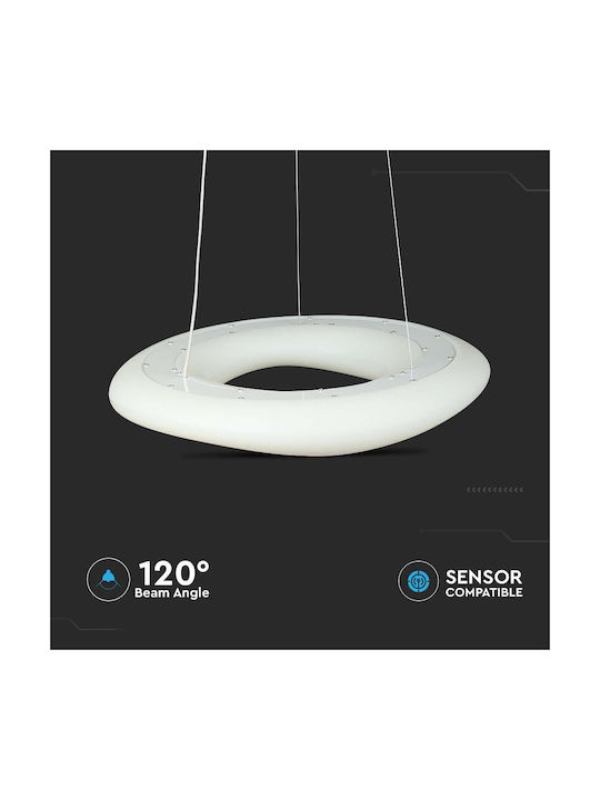V-TAC Pendant Light White 60x200cm
