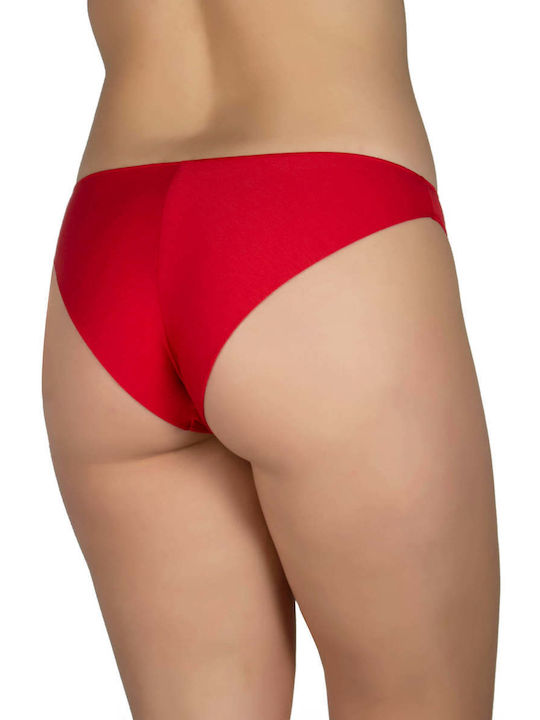 A.A UNDERWEAR Cotton Women's Slip Red