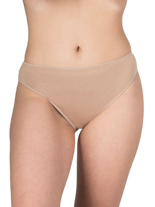 A.A UNDERWEAR Cotton Women's Slip Seamless Beige