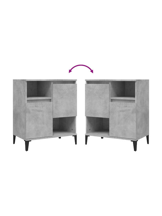 Bufet din Metal Gri 60x35x70cm