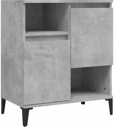Μπουφές από Μέταλλο Γκρι 60x35x70cm