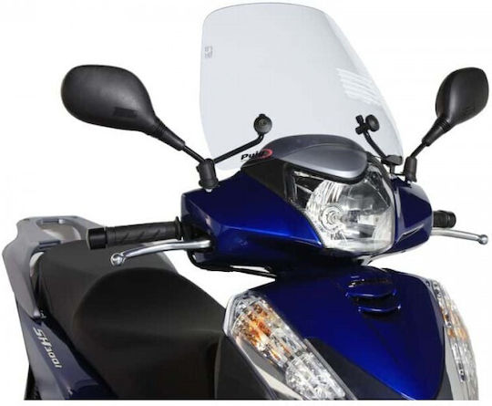 Puig Прозрачна козирка Мотоциклет за Honda Скупи / SH 300 - Ш 300 5848W