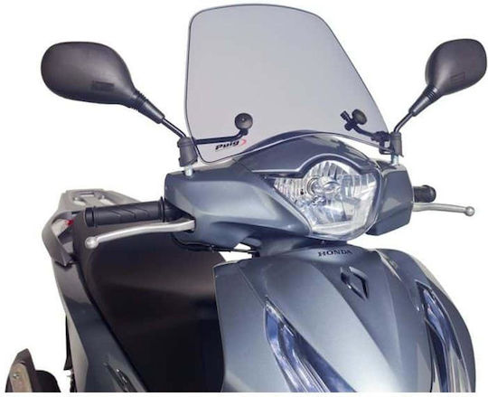 Puig Motorcycle Windshield & Windscreen Transparent Visor for Honda Scoopy 6411W