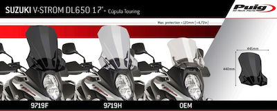 Puig Φιμέ Ζελατίνα Μοτοσυκλέτας για Suzuki DL 650 V-STROM 9719H