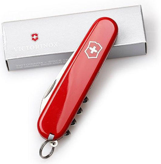 Victorinox Sportman Blister Schweizer Taschenmesser Rot