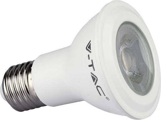 V-TAC LED-Lampe 5.8W 84mm für Fassung E27 und Form PAR20 Warmes Weiß 425lm