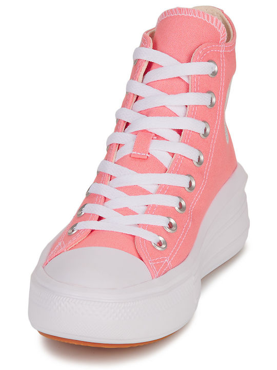 Chuck Taylor All Star Move Flatforms Boots Pink