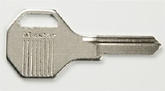 Master Lock Κλειδί Λουκέτου Ασημί Μ1