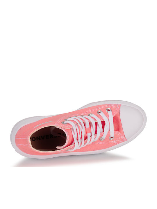 Chuck Taylor All Star Move Flatforms Boots Pink