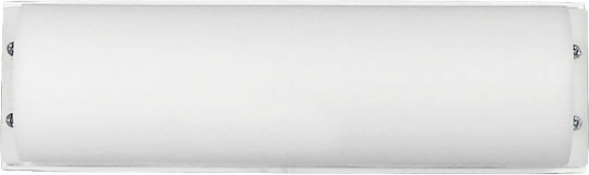 Heronia BATH-20A Modern Lamp Bathroom with Socket E27 White 24x9x7.9cm