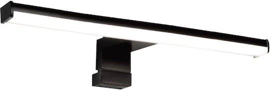 Lucas Modern Lumină de Baie cu LED Integrat și Lumină Alb Natural Negru 40x10.6x4.2cm
