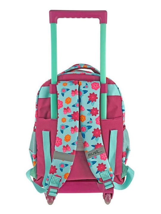 Must Princess Girl Vibes School Bag Trolley Elementary, Elementary Multicolored