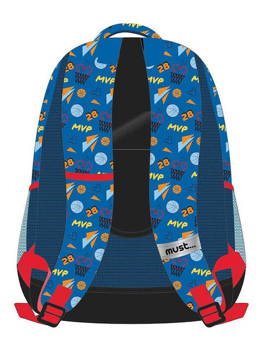 Must Mickey Never Give Up School Bag Backpack Elementary, Elementary Multicolored