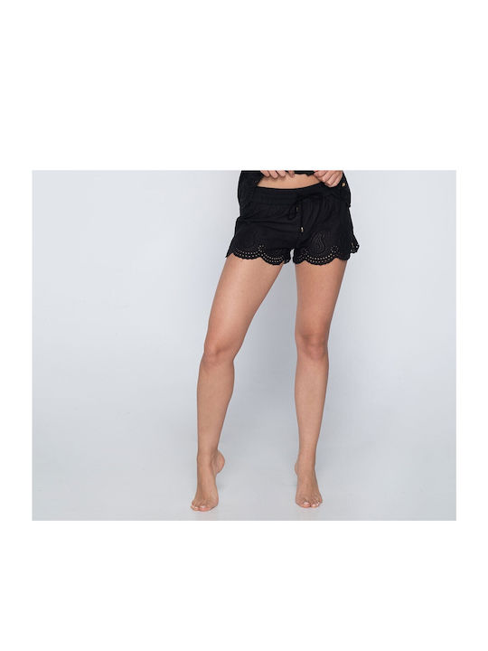 Luna Hope Women's Shorts Beachwear Black