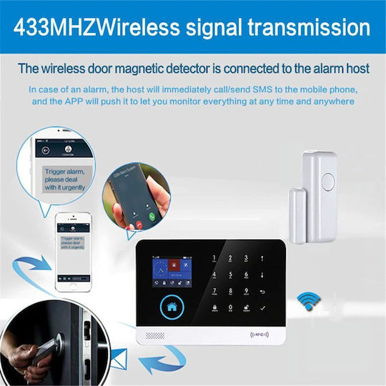 PGST Wireless Contact Sensor RF 433MHz 60x24x13mm
