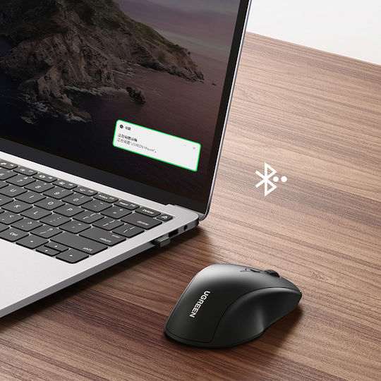 Ugreen MU101 Безжичен Bluetooth Мишка Черен