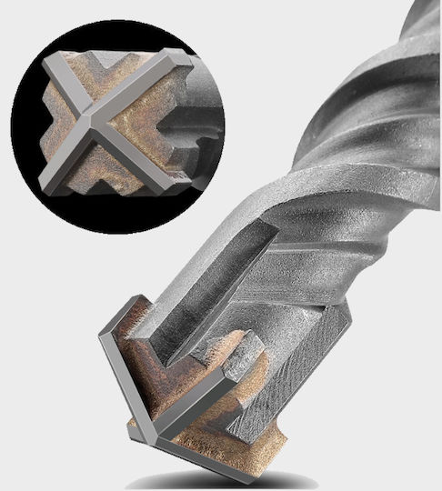 Venus Four-Cutting Edge Drill Bit with SDS Max Shank for Masonry 20x600mm