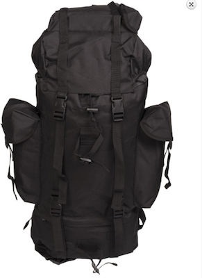 Mil-Tec German Import Large Rucksack Στρατιωτικό Σακίδιο Πλάτης σε Μαύρο χρώμα 35lt