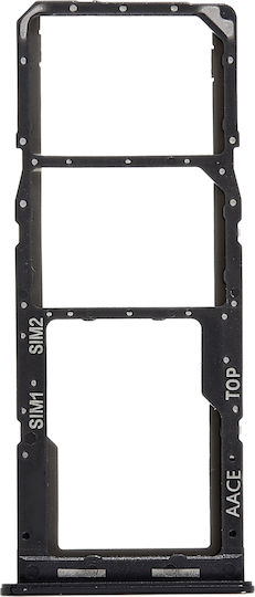 SIM Card Tray Μαύρο για Galaxy A13