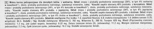 Whiskas Classic Meals in Sauce Wet Food for Adult Cats in Pouches with Beef 40x85gr
